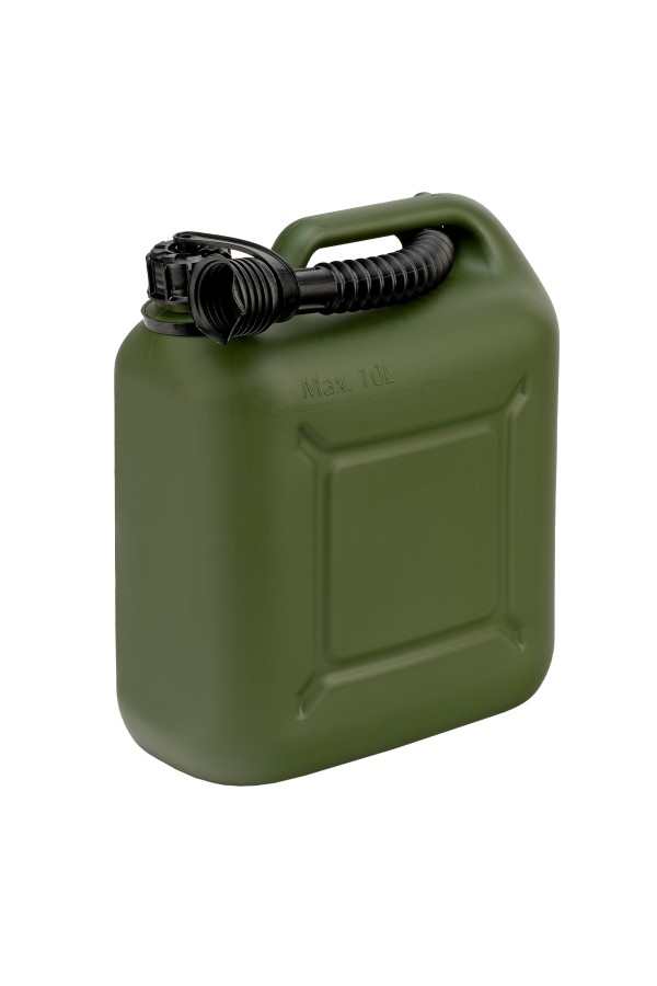 Канистра для ГСМ вертикальная 10 л, пластиковая, усиленная Stels