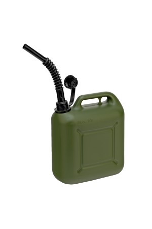 Канистра для ГСМ вертикальная 10 л, пластиковая, усиленная Stels