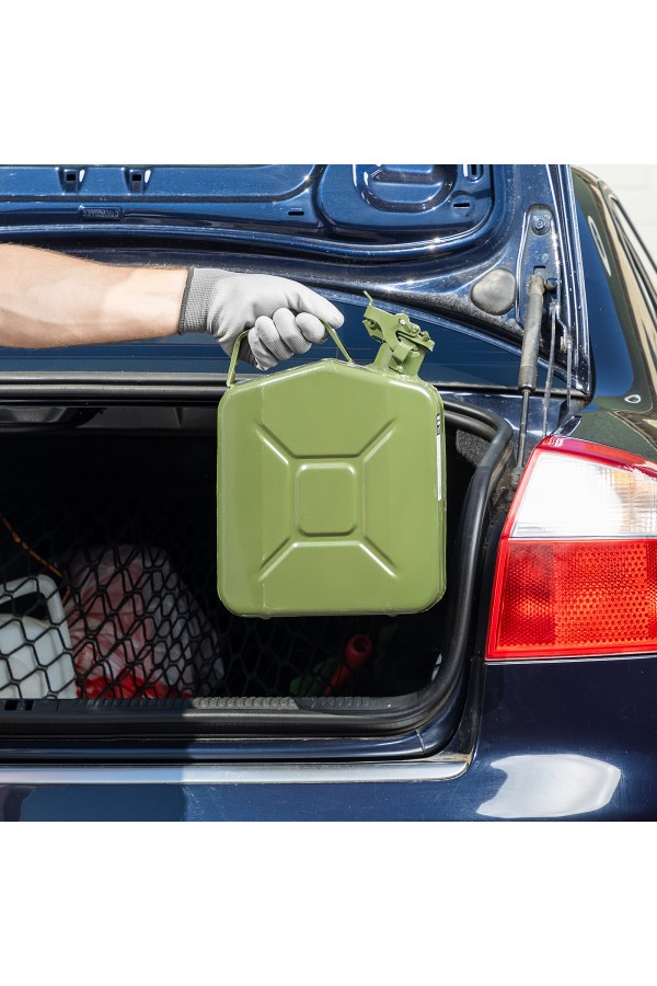 Канистра для топлива, металлическая, толщина стенок 0,8мм, 5 литров