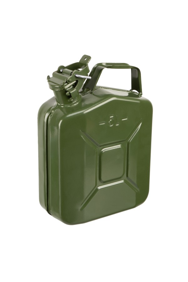 Канистра для топлива, металлическая, толщина стенок 0,8мм, 5 литров