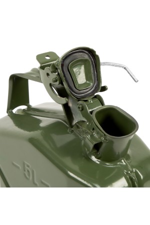 Канистра для топлива, металлическая, толщина стенок 0,8мм, 5 литров Россия