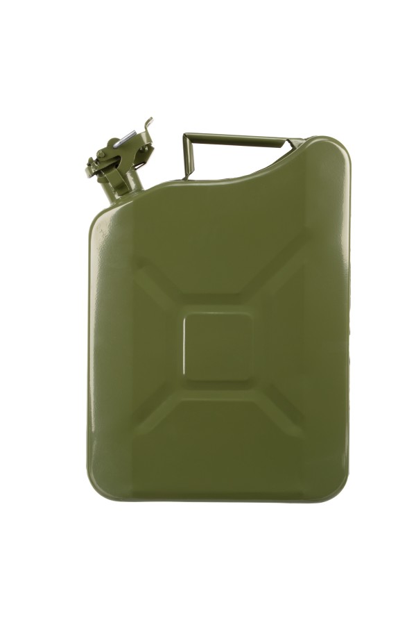 Канистра для топлива, металлическая, толщина стенок 0,8мм, 10 литров