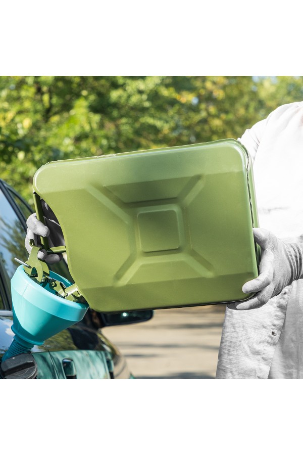 Канистра для топлива, металлическая, толщина стенок 0,8мм, 10 литров