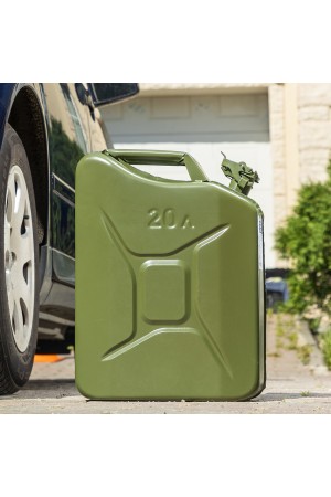 Канистра для топлива, металлическая, толщина стенок 0,8мм, 20 литров Россия