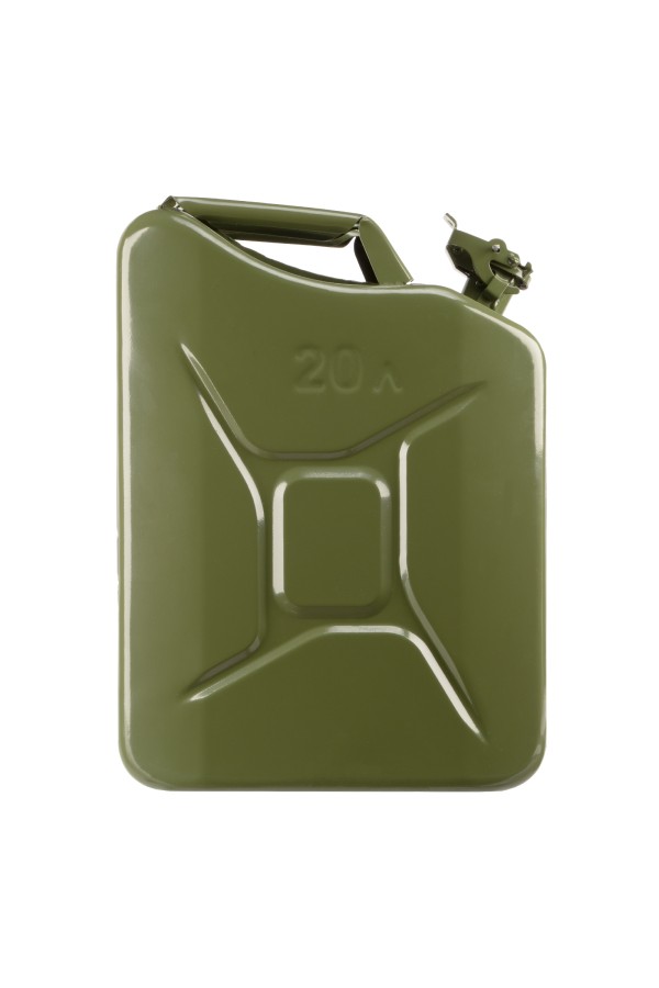 Канистра для топлива, металлическая, толщина стенок 0,8мм, 20 литров