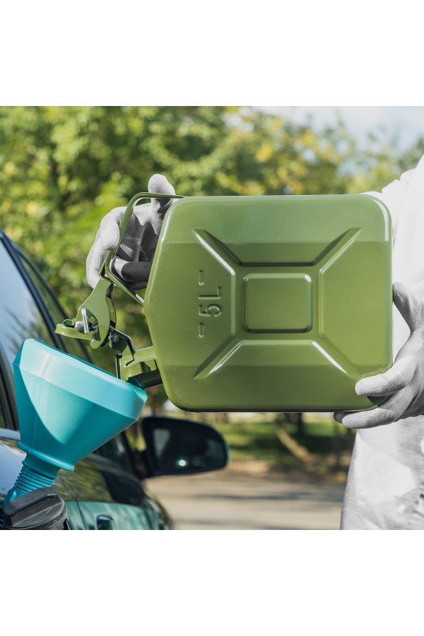 Канистра для ГСМ, металлическая, 5 литров Stels