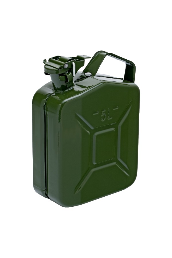 Канистра для ГСМ, металлическая, 5 литров Stels