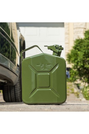 Канистра для ГСМ, металлическая, 5 литров Stels