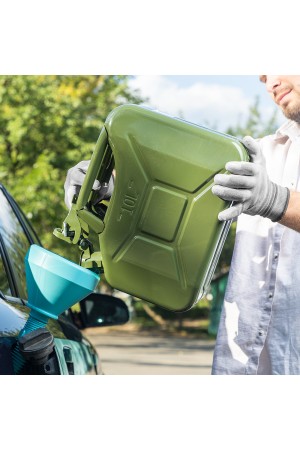 Канистра для ГСМ, металлическая, 10 литров Stels