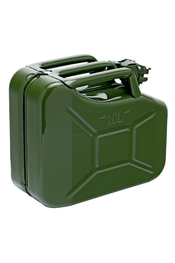 Канистра для ГСМ, металлическая, 10 литров Stels