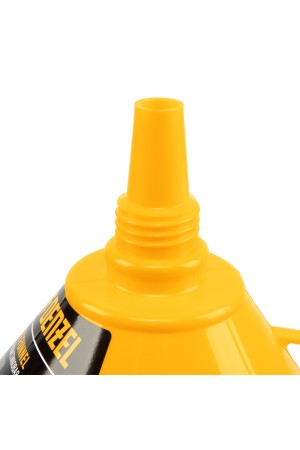 Воронка пластиковая 160 мм с металлическим ситом и гибким наконечником Denzel