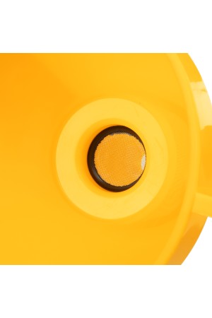 Воронка пластиковая 160 мм с металлическим ситом и гибким наконечником Denzel