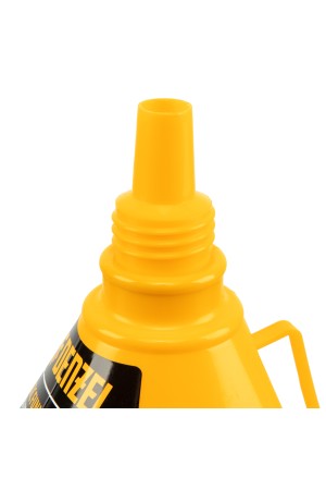 Воронка пластиковая 135 мм с металлическим ситом, гибким наконечником и непроливайкой Denzel