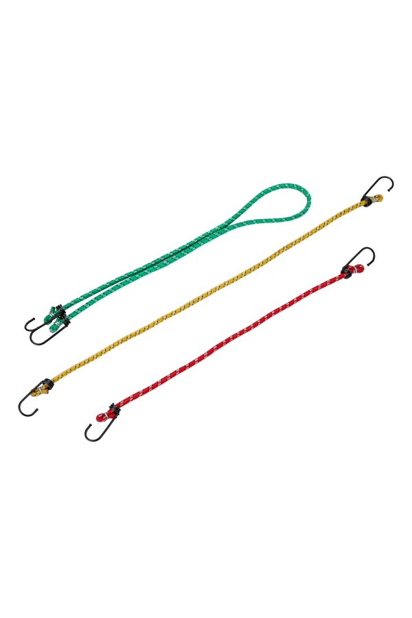 Резинки багажные, 450-600-900 мм, 3 шт, Sparta