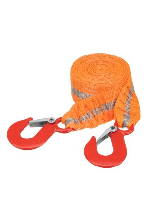 Трос буксировочный 2.5 т, 5 м, 2 крюка, пакет Россия Stels