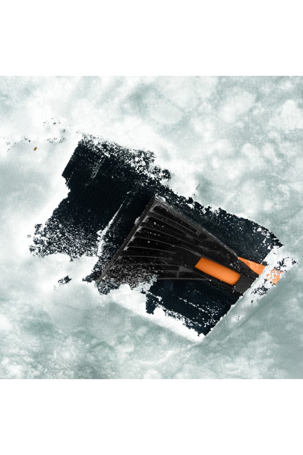 Щетка-сметка для снега со скребком, 400 мм Sparta