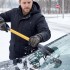 Щетка-сметка со скребком, телескоп, поворотная голова, водосгон 950-1320 мм Denzel