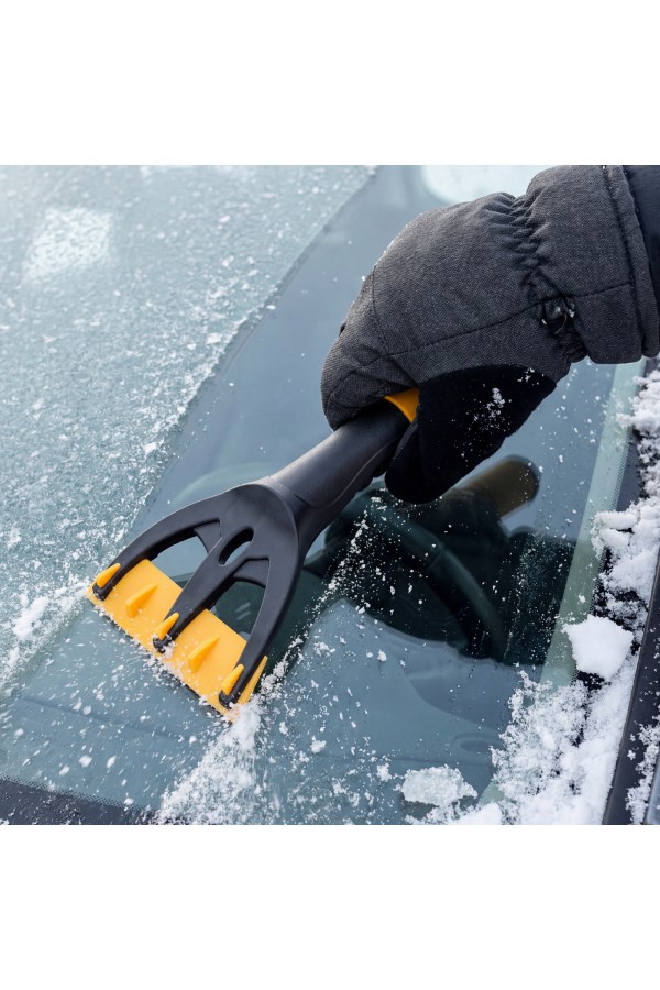 Скребок для удаления льда, мягкая рукоятка Denzel