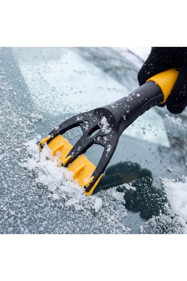 Скребок для удаления льда, мягкая рукоятка Denzel