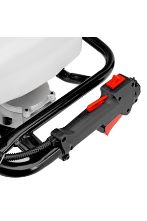 Мотобур DX-52, объём двигателя 52 см3, соединение 20 мм, без шнека Denzel