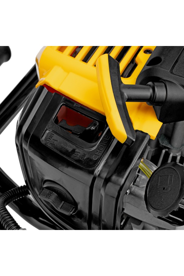 Мотобур DX-52, объём двигателя 52 см3, соединение 20 мм, без шнека Denzel