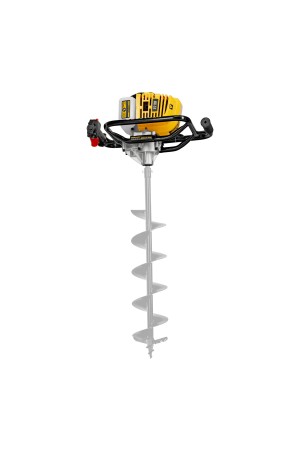 Мотобур DX-52, объём двигателя 52 см3, соединение 20 мм, без шнека Denzel