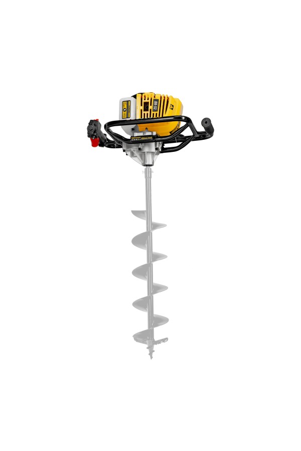 Мотобур DX-52, объём двигателя 52 см3, соединение 20 мм, без шнека Denzel