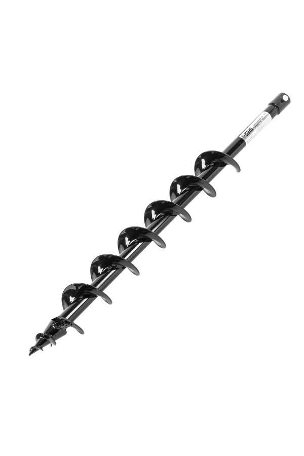 Шнек для грунта ER-80, диаметр 80 мм, длина 800 мм,соединение 20 мм, съемный нож Denzel