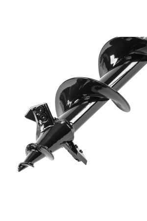 Шнек для грунта ER-80, диаметр 80 мм, длина 800 мм,соединение 20 мм, съемный нож Denzel