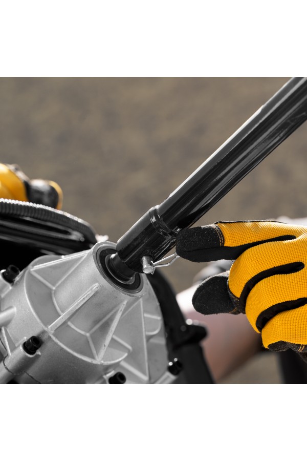 Шнек для грунта ER-150, диаметр 150 мм, длина 800 мм,соединение 20 мм, съемный нож Denzel