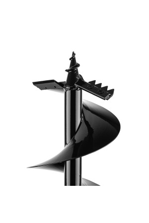 Шнек для грунта ER-150, диаметр 150 мм, длина 800 мм,соединение 20 мм, съемный нож Denzel