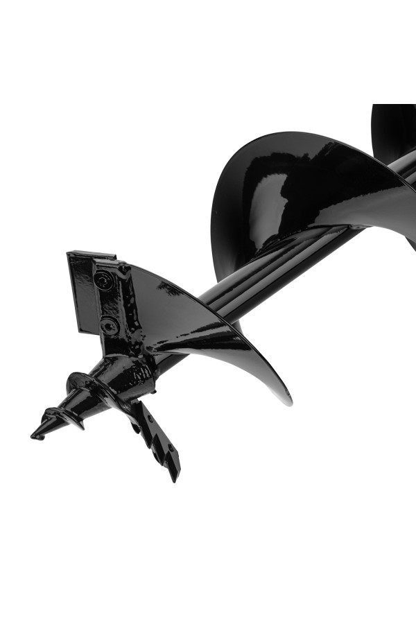 Шнек для грунта ER-150, диаметр 150 мм, длина 800 мм,соединение 20 мм, съемный нож Denzel