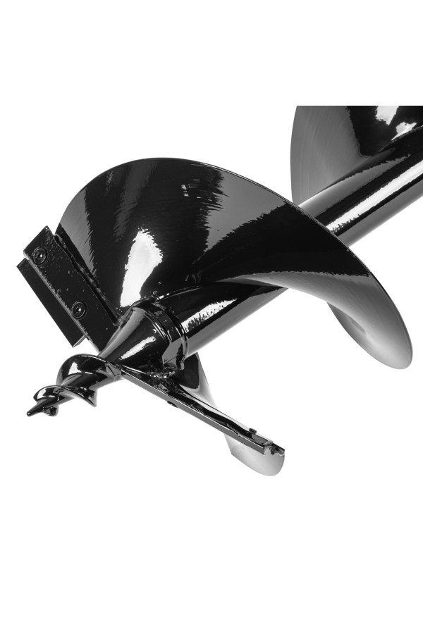 Шнек для грунта ER-250, диаметр 250 мм, длина 800 мм,соединение 20 мм, съемный нож Denzel