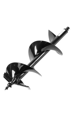 Шнек для грунта ER-250, диаметр 250 мм, длина 800 мм,соединение 20 мм, съемный нож Denzel