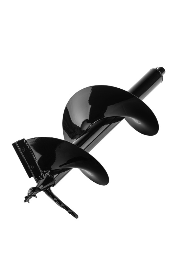 Шнек для грунта ER-300, диаметр 300 мм, длина 800 мм,соединение 20 мм, съемный нож Denzel