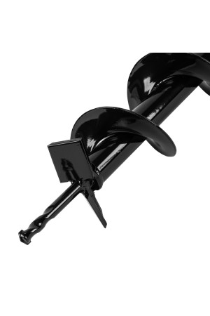 Шнек для грунта E-80, диаметр 80 мм, длина 800 мм,соединение 20 мм, несъемный нож Denzel