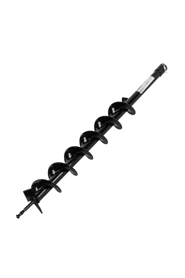 Шнек для грунта E-80, диаметр 80 мм, длина 800 мм,соединение 20 мм, несъемный нож Denzel