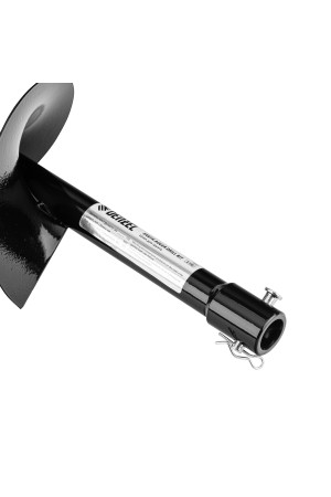 Шнек для грунта E-150, диаметр 150 мм, длина 800 мм,соединение 20 мм, несъемный нож Denzel