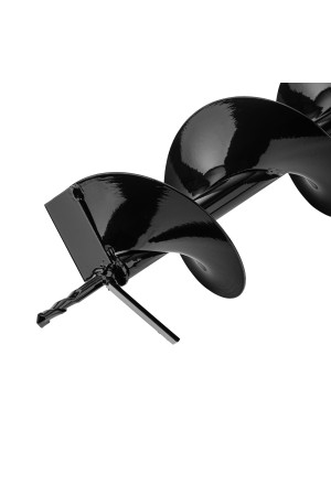 Шнек для грунта E-150, диаметр 150 мм, длина 800 мм,соединение 20 мм, несъемный нож Denzel