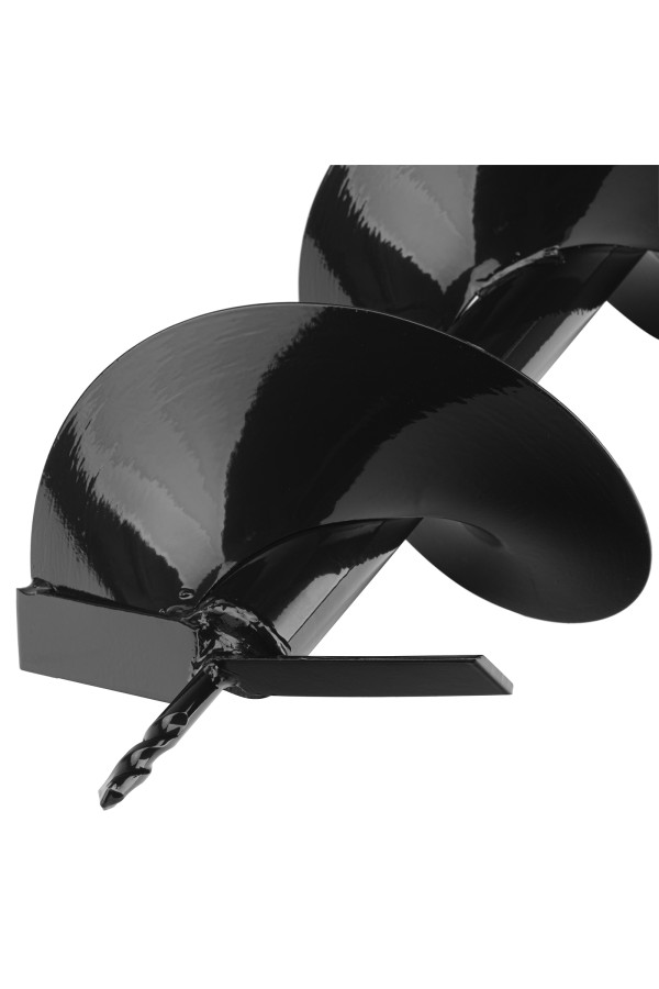 Шнек для грунта E-200, диаметр 200 мм, длина 800 мм,соединение 20 мм, несъемный нож Denzel