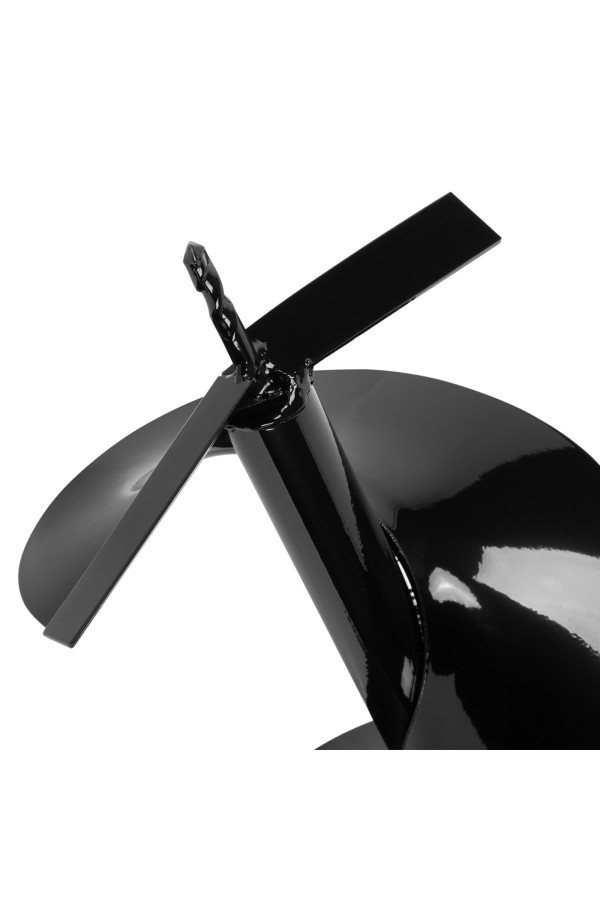 Шнек для грунта E-250, диаметр 250 мм, длина 800 мм,соединение 20 мм, несъемный нож Denzel