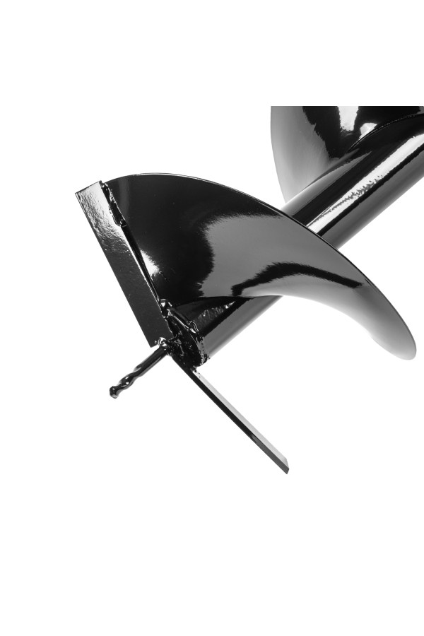 Шнек для грунта E-300, диаметр 300 мм, длина 800 мм,соединение 20 мм, несъемный нож Denzel