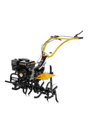 Мотоблок DPT-270X, 7 л.с, дисковое сцепление, ширина 90 см, глубина 35 см, фрез 3 х 4, ВОМ, передачи 2В/1Н Denzel