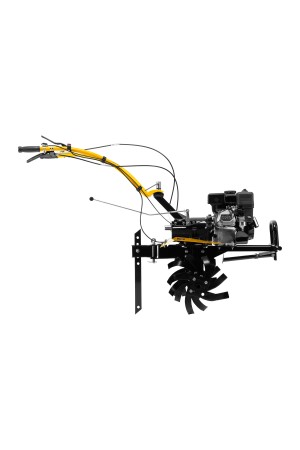 Мотоблок DPT-270X, 7 л.с, дисковое сцепление, ширина 90 см, глубина 35 см, фрез 3 х 4, ВОМ, передачи 2В/1Н Denzel