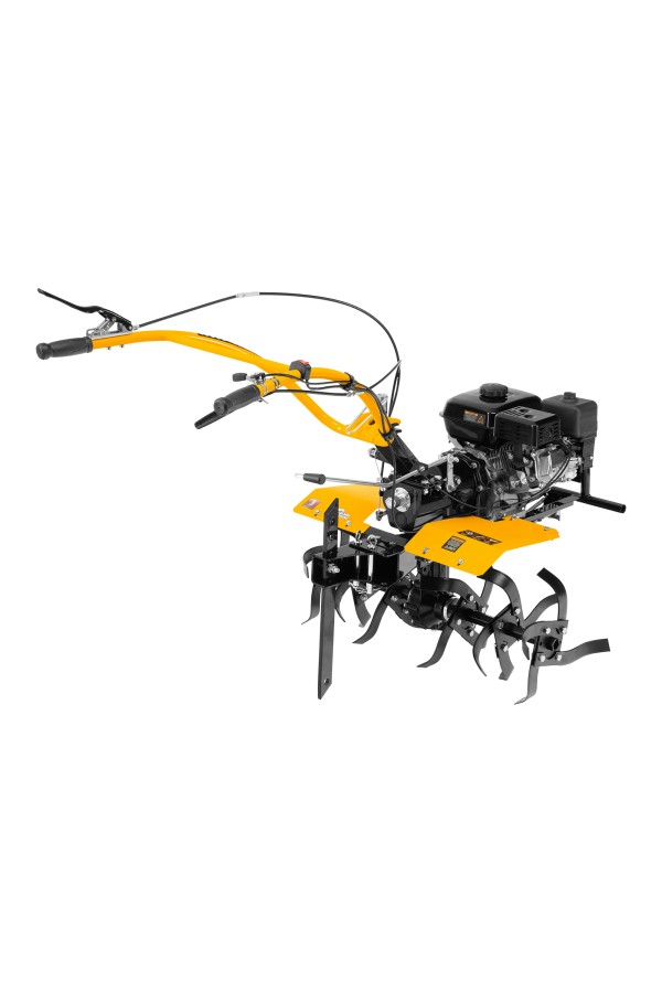 Мотоблок DPT-270X, 7 л.с, дисковое сцепление, ширина 90 см, глубина 35 см, фрез 3 х 4, ВОМ, передачи 2В/1Н Denzel
