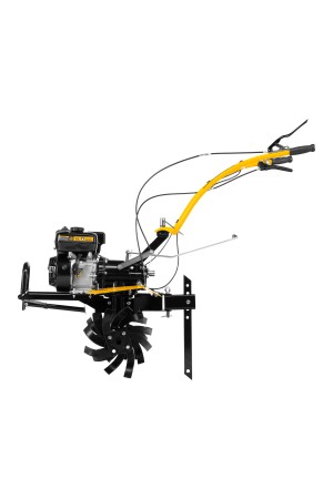 Мотоблок DPT-270X, 7 л.с, дисковое сцепление, ширина 90 см, глубина 35 см, фрез 3 х 4, ВОМ, передачи 2В/1Н Denzel