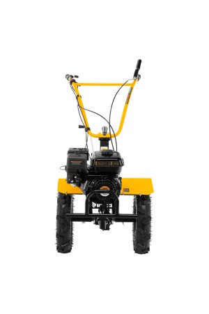 Мотоблок DPT-270X, 7 л.с, дисковое сцепление, ширина 90 см, глубина 35 см, фрез 3 х 4, ВОМ, передачи 2В/1Н Denzel