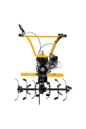 Мотоблок DPT-270X, 7 л.с, дисковое сцепление, ширина 90 см, глубина 35 см, фрез 3 х 4, ВОМ, передачи 2В/1Н Denzel