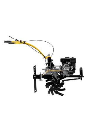 Мотоблок DPT-370X, 7 л.с, дисковое сцепление, ширина 90 см, глубина 35 см, фрез 3 х 4, ВОМ, передачи 3В/1Н Denzel