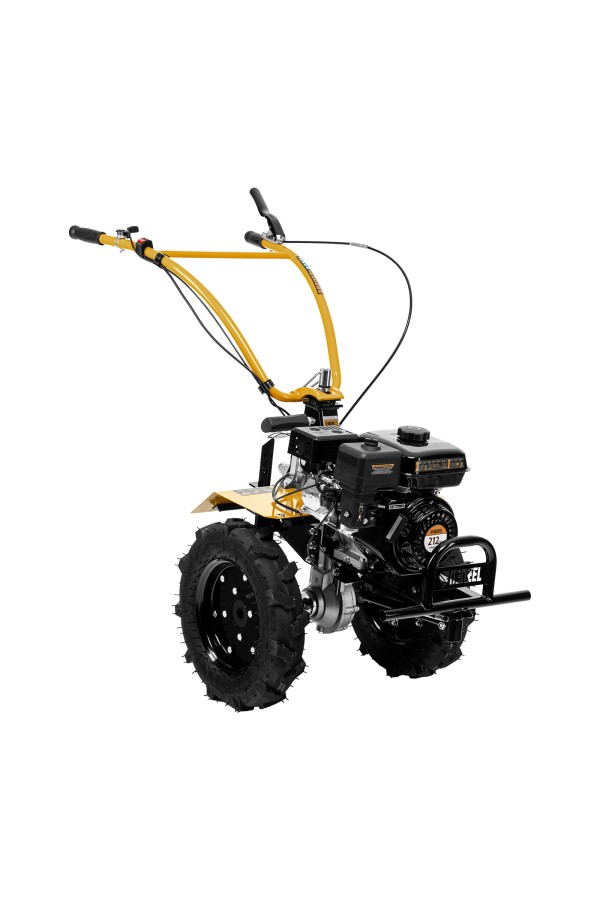 Мотоблок DPT-370X, 7 л.с, дисковое сцепление, ширина 90 см, глубина 35 см, фрез 3 х 4, ВОМ, передачи 3В/1Н Denzel